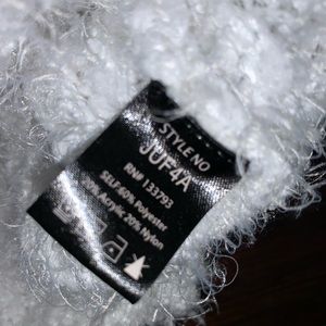 POL Sweaters - POL white fuzzy oversized sweater POL Sweaters - POL white fuzzy oversized sweater